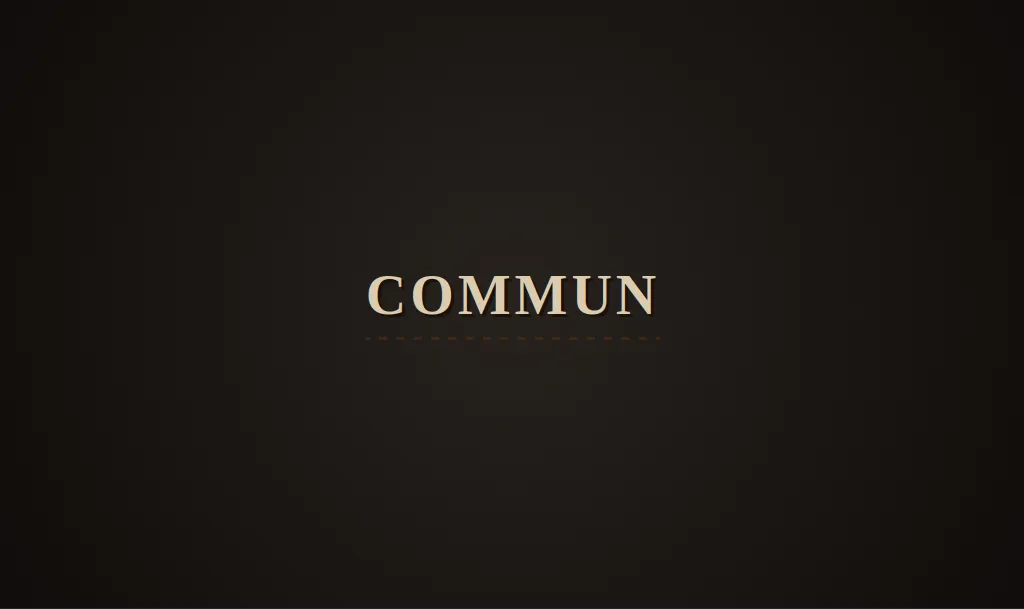 Commun Banner