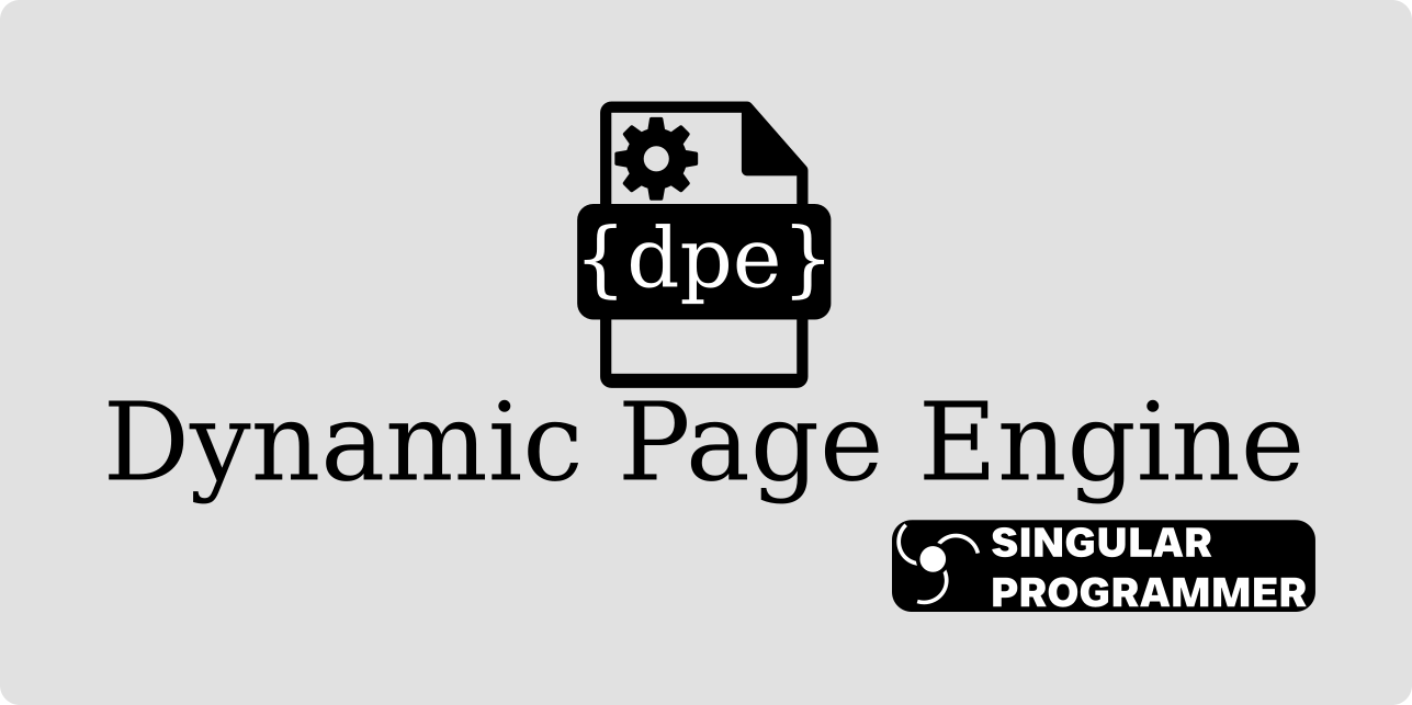 Dynamic Page Engine Banner