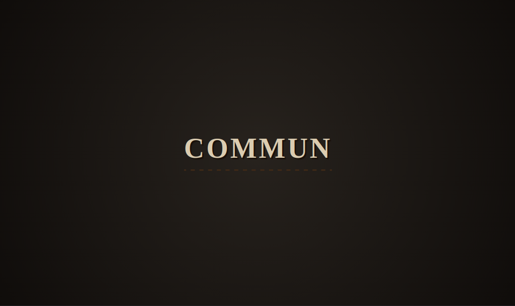 Commun Card